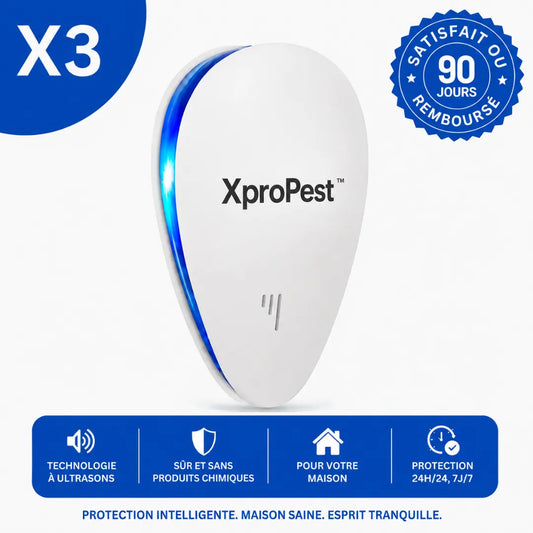 XproPest ™ Répulsif Ultrasonique-Reprenez le contrôle de votre maison